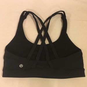 Black Lululemon Athletica Sports Bra